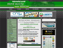 Tablet Screenshot of nmnv.sk